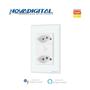 Imagem de Tomada Dupla Zigbee 10A e 20A