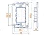 Imagem de Tomada e Interruptor 1 Seção Simples 10 Amp 4x2 Margirius B3