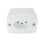 Imagem de Tomada Externa Ilumi 2P+T. 10A Retangular 16516 ./ Kit Com 10 Peças
