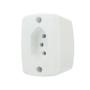 Imagem de Tomada Externa Ilumi 2P+T. 10A Retangular 16516 ./ Kit Com 10 Peças