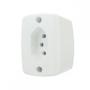 Imagem de Tomada Externa Ilumi 2P+T. 20A Retangular 16517 ./ Kit Com 10 Peças