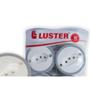 Imagem de Tomada Externa Luster 2 Polos +Terra 10A Branca 2081 - Kit C/10