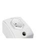 Imagem de Tomada Externa Perlex 2 Polos +Terra 10A Retangular Branca   711Brc/10 ./ Kit Com 10