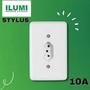 Imagem de Tomada fixa emb bip 2p+t10a - 250v c/pl 4x2 - stylus ilumi
