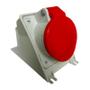 Imagem de Tomada Industrial de Sobrepor com tampa Vermelho 3P+T 63A 440V IP67 N4506-NEWKON STECK