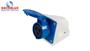 Imagem de Tomada Industrial Sobrepor Decorlux 16a-2p+T,6h,Ip44 Azul 220/240v