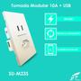 Imagem de Tomada Inteligente Tomada Com Usb Tomada Smart Jwcom