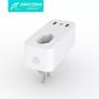 Imagem de Tomada Inteligente Wifi 2 Usb C Smart Plug Sem Fio Alexa 16A