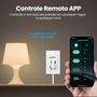 Imagem de Tomada Inteligente WiFi com Porta USB e Tipo C Tomada Smart