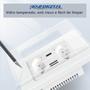 Imagem de Tomada Inteligente WiFi com Porta USB e Tipo C Tomada Smart