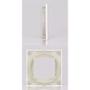 Imagem de Tomada Interruptor Duplo Three Way Móvel Marmore Embutir 20a Branco Margirius