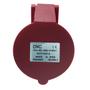 Imagem de Tomada Macho 3P+Terra 16A Modelo Yht-N214 Vermelho Cnc