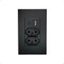 Imagem de Tomada Modular Parede Dupla USB/USB-C Embu Bivolt