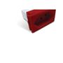 Imagem de Tomada Painel Steck Com Borne 10A 250V Vermelha S8622