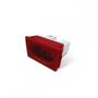 Imagem de Tomada Painel Steck Com Borne 10A 250V Vermelha S8622