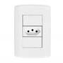 Imagem de Tomada Pluzie 2P+T P Br Mod. Br C/ P 20A 7212