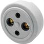 Imagem de Tomada Polarizada Lumibras 2X30 Nylon 23 - Kit C/10 Unidades
