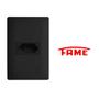 Imagem de Tomada Preta 2P+T 10A/250V Com Placa Habitat Black - Fame