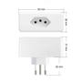Imagem de Tomada Smart Inteligente Wifi Plug Temporizador Smart Life Tuya APP Controle Celular