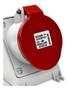 Imagem de Tomada Sobrepor Newkon 2p+t 32a 380/440v 9h Ip44 N3209 Steck Cor Vermelho