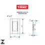 Imagem de Tomada Tripla 20a Com Placa 4x2 Fame Modulare - Kit 3 Un