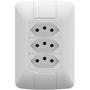 Imagem de Tomada Tripla 2P+T 20a 250v 4x2 Aria Tramontina