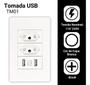 Imagem de Tomada USB com Indicadores de Status em LED para Monitorar o Carregamento