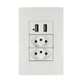 Imagem de Tomada Usb Duo Com Duo Tomada - Ilsank