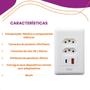 Imagem de Tomada Usb Duo Oex Bivolt Prática Tipo-C Moderna