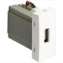 Imagem de Tomada Usb Módulo Pro Branco Alumbra