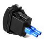 Imagem de Tomada Usb Turbo 2 Saídas 3.1a Automotiva de embutir Retangular KLX Qualidade e Inovação