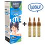 Imagem de Tonalizante Salon Line Blue 100ml + 3 Ampolas Tratamento 10ml