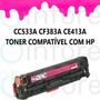 Imagem de Toner Cf383a Cc533a Ce413a Magenta M351 M451 M375 M475 Compatível