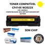 Imagem de Toner Compatível 414X W2022 Amarelo P/ LaserJet Color M454 M479 M454DW M479DW  Sem Chip