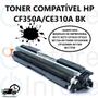 Imagem de Toner Compatível Para Impressora CP1020 CP1025 CE310A CF350A 126A 130A Preto