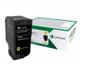 Imagem de Toner Lexmark Original 74C4SY0 74C4S CS720 CX725 Amarelo 7K