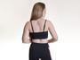 Imagem de Top Academia Fitness Blusa Feminina Cropped Ginástica Casual Confort Alça Ombro Treino Musculação