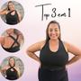 Imagem de Top Academia Plus Size 3 formnas de uso até o tamanho 58