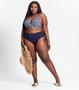 Imagem de Top Biquíni Estampado Com Bojo Plus Size Uni Femme Bege