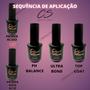 Imagem de Top Coat Matte Love Yes Sem Brilho Unhas Gel Porcelana 15ml