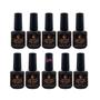 Imagem de Top Coat Selante Pretinho Do Poder 15Ml Kit Com 10 Unidades