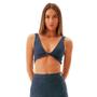 Imagem de Top Cropped Easy Lança Perfume Knot AV24 Marinho Feminino