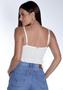Imagem de Top Cropped Feminino de Alça Com Franzido