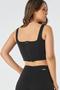 Imagem de Top Cropped PKS Lurex Preto