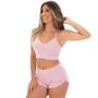 Imagem de Top Doll Baby Doll Pijama Feminino Microfibra Luxo Linha Noite