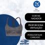 Imagem de Top Esportivo Para Academia Mormaii Com Bojo Removível Feminino Sport Estampado