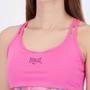 Imagem de Top Everlast Ever Cross Feminino Rosa e Preto