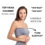 Imagem de Top Faixa Estilo Tube Com Elástico Sem Alça Sem Bojo Slim 3031A 