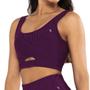 Imagem de Top Feminino Alto Giro Blackout Roxo Grape - 2312