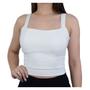 Imagem de Top Feminino Autenticada Cropped Montaria Branco Off - 7612